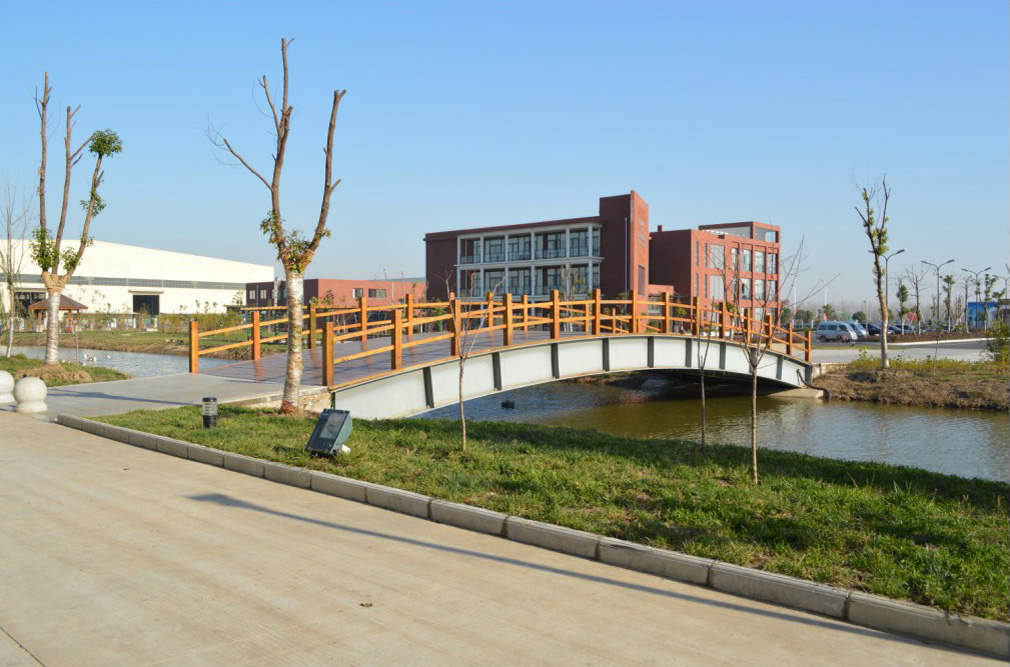 Outlook of office and living areas